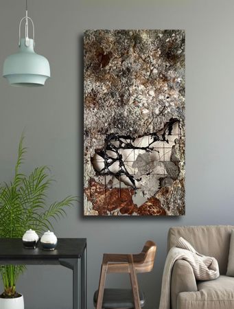 Елена Надточиева (Картина, живопись - 
                  50 x 90 см) Метаморфозы 3