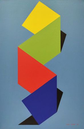 Рауф Туктар (Картина, живопись - 
                  54 x 81 см) Зигзаг