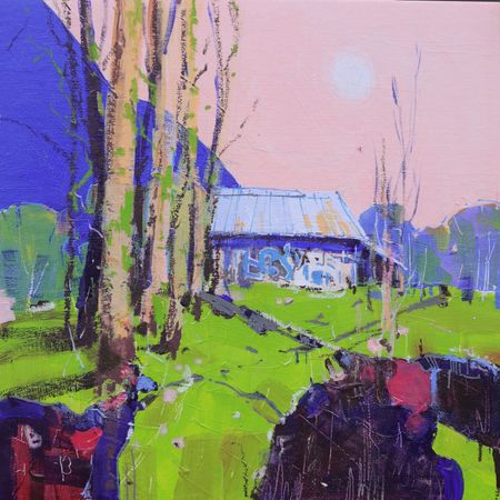 Александра Савина (Авторская графика - 
                  25 x 25 см) Май