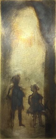 Ева Гец (Объект - 
                  9 x 23 см) Shadows of childhood