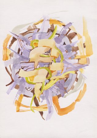 Елена Ширяева (Авторская графика - 
                  21 x 29 см) Сфера