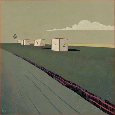 Александр Галяцкий (Графика цифровая (принты) - 
                  60 x 60 см) Интеграция 2