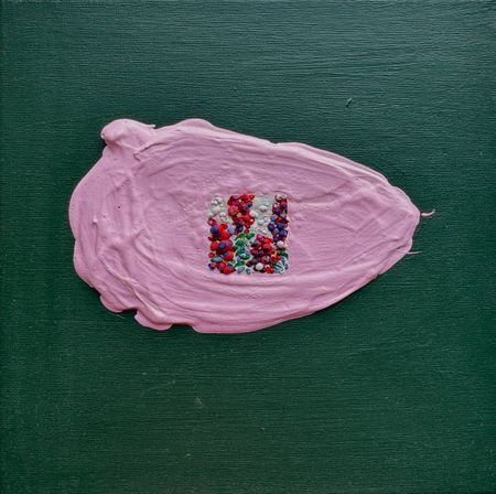 Дарья Илюхина (Картина, живопись - 
                  30 x 30 см) Цветочные абстракции. Люпины