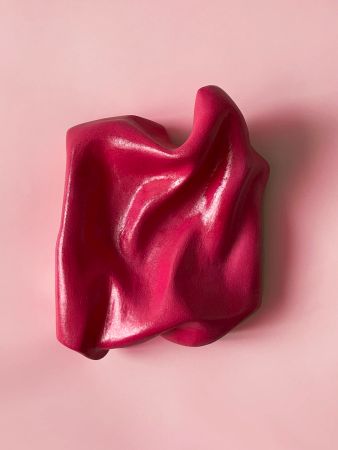 Полина Мотовилова (Объект - 
                  33 x 26 см) Барельеф "Азалия розовая"