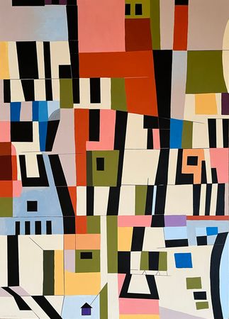 Максим Винокуров (Картина, живопись - 
                  75 x 105 см) Композиция 5