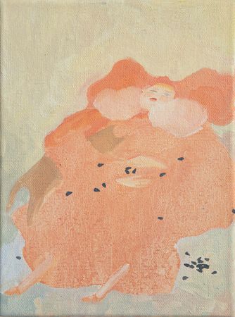 Анастасия Лимонова (Картина, живопись - 
                  18 x 24 см) Дрема