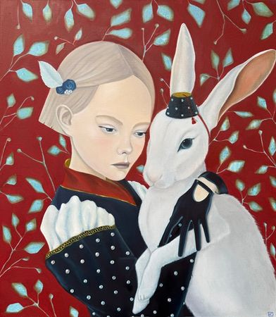 Нина Григель (Картина, живопись - 
                  70 x 80 см) Дрессировщица