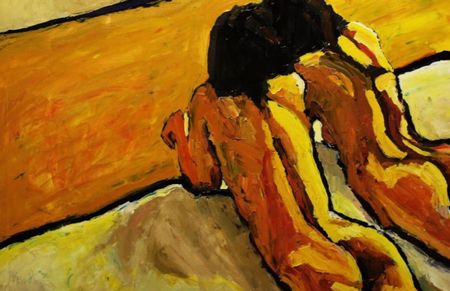 Валентин Шунков (Картина, живопись - 
                  150 x 105 см) Без названия