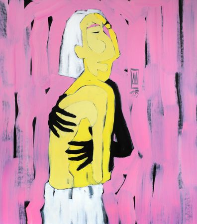 Анастасия Даниленко (Картина, живопись - 
                  70 x 80 см) Next to you / Рядом с тобой