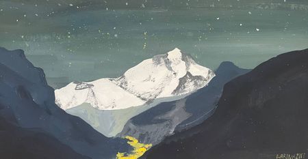 Кристина Ларина (Картина, живопись - 
                  26 x 13.5 см) Возвращение домой