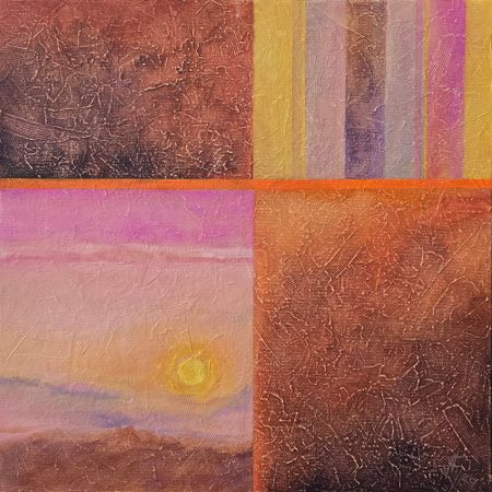 Александр Буданов (Картина, живопись - 
                  50 x 50 см) Шепот Угасающего Света