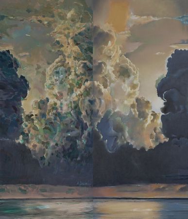 Дмитрий Шорин (Картина, живопись - 
                  127 x 151 см) Cumulus Nubibus