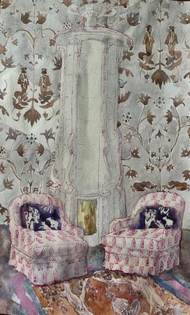 Елизавета Тарасова (Авторская графика - 
                  23 x 37 см) Сероглазый король. Вариант 2