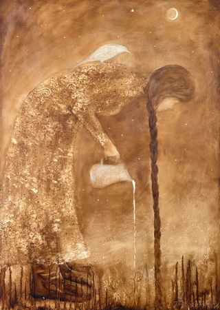 Анастасия Попова (Картина, живопись - 
                  100 x 140 см) Жить жизнь