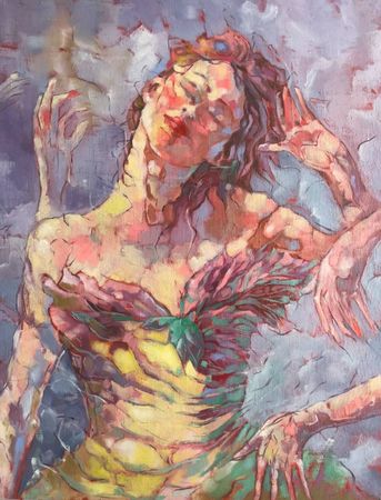 Мария Аллен (Картина, живопись - 
                  80 x 100 см) MONICA VI