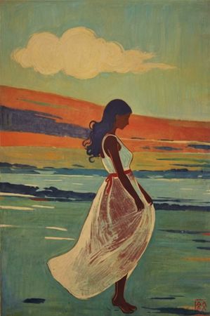 Александр Галяцкий (Графика цифровая (принты) - 
                  40 x 61 см) Breeze