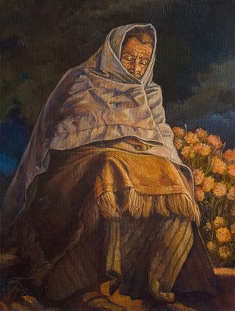 Александр Буданов (Картина, живопись - 
                  30 x 40 см) Вспоминание — Recuerdo