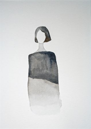 Тани Соул (Авторская графика - 
                  19 x 27 см) Растворение