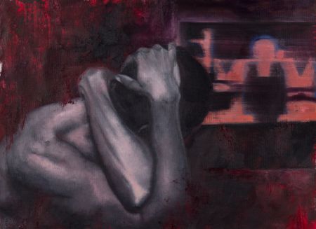 Ольга Селезнева (Картина, живопись - 
                  80 x 60 см) Вечерние новости
