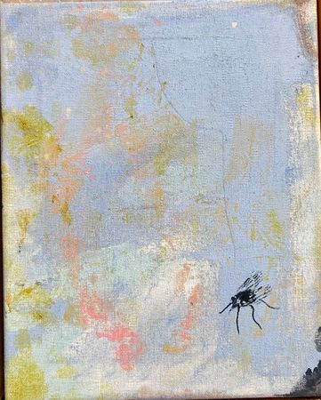 Вера Куликова (Картина, живопись - 
                  20 x 25 см) Плиточка