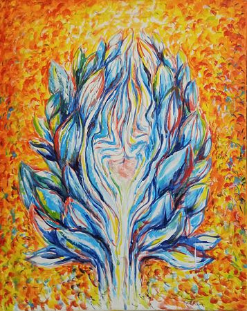 Анна Колтунова (Картина, живопись - 
                  40 x 50 см) Артишок