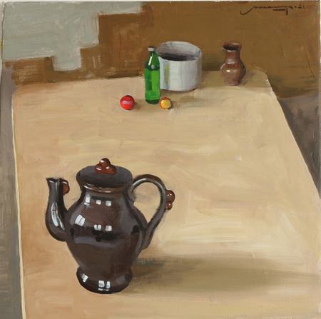 Никита Максимчук (Картина, живопись - 
                  40 x 40 см) Главный