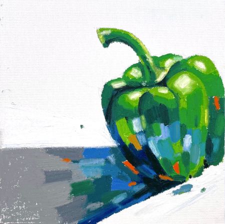 Эвелина Чернуцкая (Авторская графика - 
                  30 x 30 см) Нестабильность