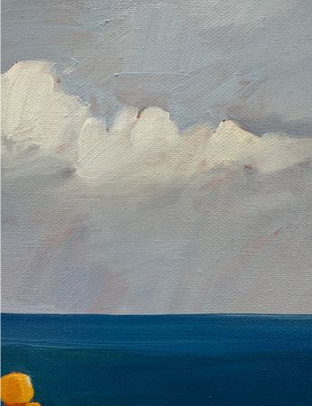 Алиса Дьякова (Картина, живопись - 
                  60 x 70 см) Внутренняя тишина