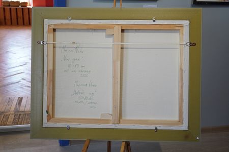 Марина Нико (Картина, живопись - 
                  80 x 60 см) Новый год