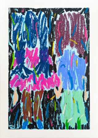 Дарья Растунина (Авторская графика - 
                  29 x 42 см) Без названия