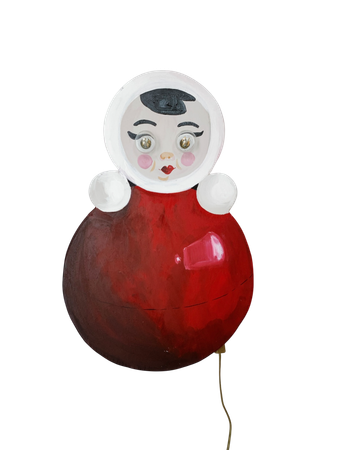 AlisaVostorg (Объект - 
                  40 x 65 см) Неваляшка-светильник "Я знал, что ты не простая"