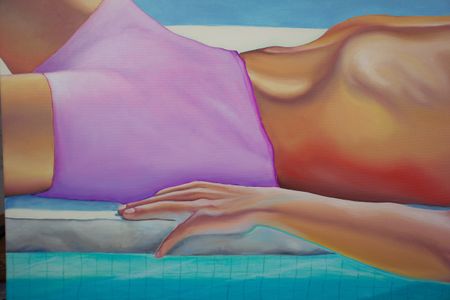 Елена Курочко (Картина, живопись - 
                  120 x 80 см) Alain