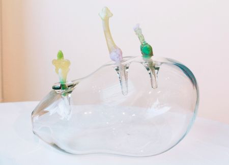 Софья Ишигенова (Скульптура - 
                  21 x 13 см) Цветение