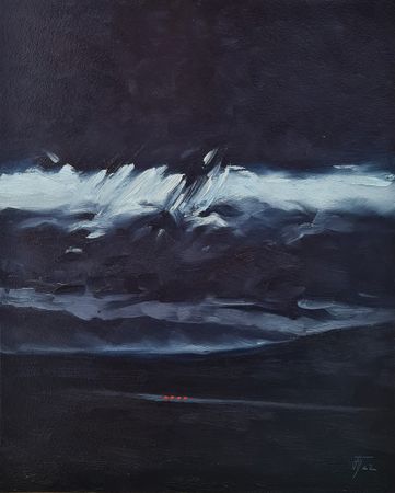 Александр Буданов (Авторская графика - 
                  40 x 50 см) Дорога 8