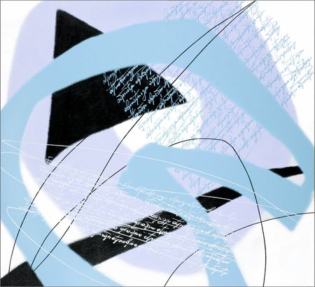 Александр Олигеров (Картина, живопись - 
                  110 x 100 см) Лунный свет. Треугольник