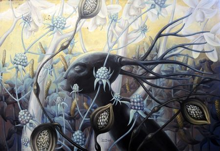 Альбина Бунина (Картина, живопись - 
                  150 x 100 см) Внутри бесконечного