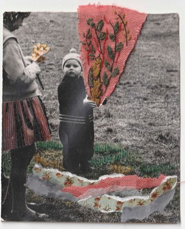 Лена Ярулина (Коллаж / ассамбляж - 
                  16 x 21 см) Это тебе