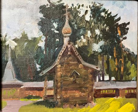 Борис Тарасов (Картина, живопись - 
                  30 x 20 см) Без названия