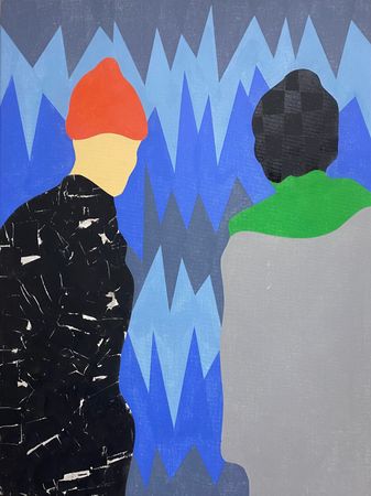 Юрий Ростиславский (Картина, живопись - 
                  60 x 80 см) В горах