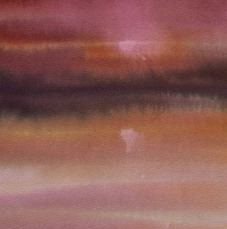 Анастасия Попова (Авторская графика - 
                  40 x 40 см) Вечернее IV