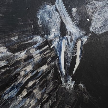Надежда Прадес (Авторская графика - 
                  34 x 34 см) Ночное видение