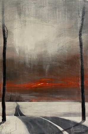 Андрей Алексеенко (Авторская графика - 
                  40 x 60 см) Аудиенция