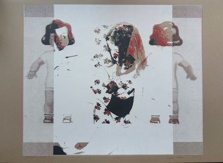 Дарья Мазур (Графика печатная - 
                  52 x 46 см) Выбери меня