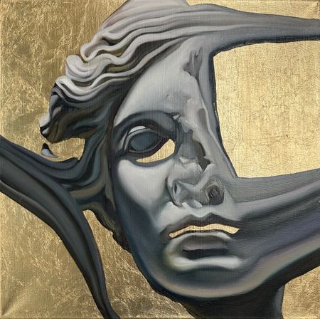 Наталья Гудович (Картина, живопись - 
                  40 x 40 см) Medusa