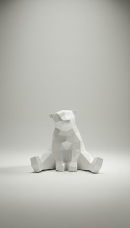 Irine ART (Скульптура - 
                  22 x 21 см) Мишка