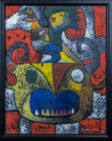 Аскар Есдаулетов (Картина, живопись - 
                  40 x 50 см) Формула I