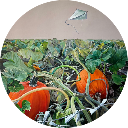 Сергей Блох (Картина, живопись - 
                  100 x 100 см) Kite