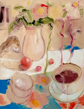 Катерина Брайко (Картина, живопись - 
                  35 x 45 см) Серьезность нам ни к чему
