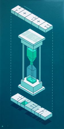 Кирилл Алерт Папин (Картина, живопись - 
                  50 x 100 см) Новое время