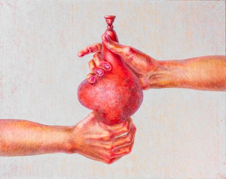 Мария Мельцаева (Картина, живопись - 
                  50 x 40 см) Проявление